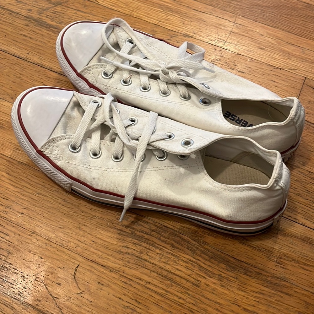 White Converse All Star
